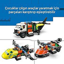 Lego City Uçak, Servis Kamyonu Ve Hoverkraft 60505 - 6