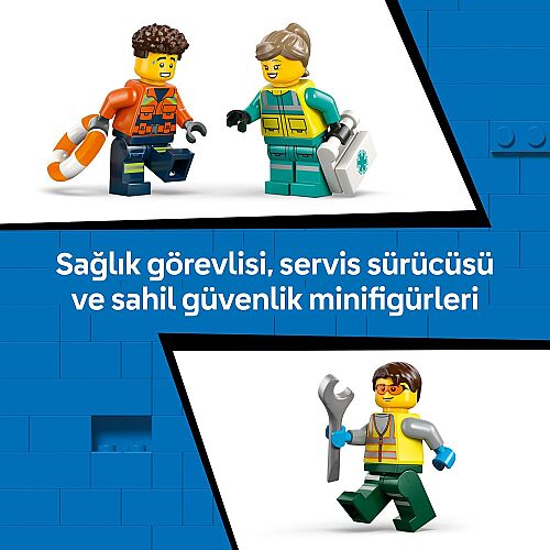 Lego City Uçak, Servis Kamyonu Ve Hoverkraft 60505 - 7