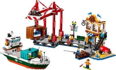 Lego City Yük Gemili Liman Oyuncağı 60422 - 3