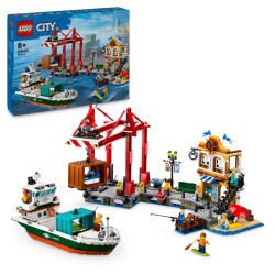 Lego City Yük Gemili Liman Oyuncağı 60422 - 1