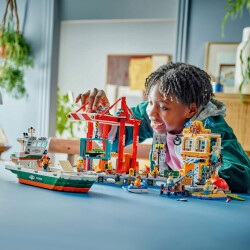 Lego City Yük Gemili Liman Oyuncağı 60422 - 9