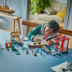 Lego City Yük Gemili Liman Oyuncağı 60422 - 10