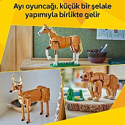 Lego Creator 3'ü 1 Arada Güzel At Oyuncak Hayvan Yapım Seti 31166 - 5