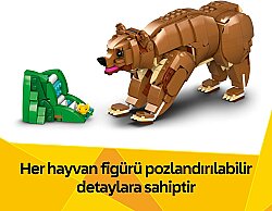 Lego Creator 3'ü 1 Arada Güzel At Oyuncak Hayvan Yapım Seti 31166 - 6