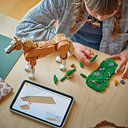Lego Creator 3'ü 1 Arada Güzel At Oyuncak Hayvan Yapım Seti 31166 - 7