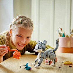 Lego Creator 3’Ü 1 Arada Oyunbaz Kedi Hayvanlı Oyun Seti 31163 - 5
