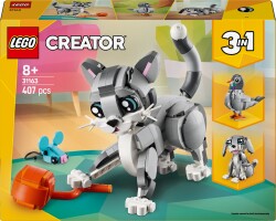 Lego Creator 3’Ü 1 Arada Oyunbaz Kedi Hayvanlı Oyun Seti 31163 - 3
