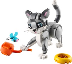 Lego Creator 3’Ü 1 Arada Oyunbaz Kedi Hayvanlı Oyun Seti 31163 - 2