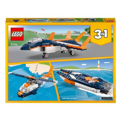 Lego Creator 3’ü 1 Arada Süpersonik Jet 31126 - 2