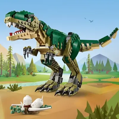 Lego Creator 3’ü 1 Arada T. rex, Çocuklar için Dinozor Oyuncağı 31151 - 4