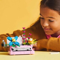 Lego Creator Çiçekli 3'ü 1 Arada Çiçekli Daktilo Oyun Seti 31169 - 6