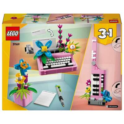 Lego Creator Çiçekli 3'ü 1 Arada Çiçekli Daktilo Oyun Seti 31169 - 3