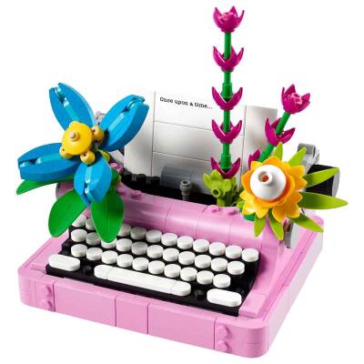 Lego Creator Çiçekli 3'ü 1 Arada Çiçekli Daktilo Oyun Seti 31169 - 5