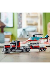 Lego Creatorflatbed Truck With Helicopter31146 - 3