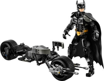 Lego Dc Batman: Batman Yapım Figürü ve Bat-Pod Motosiklet 76273 - 3