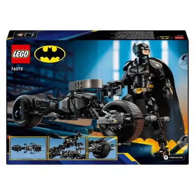 Lego Dc Batman: Batman Yapım Figürü ve Bat-Pod Motosiklet 76273 - 1
