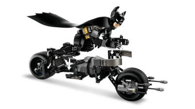 Lego Dc Batman: Batman Yapım Figürü ve Bat-Pod Motosiklet 76273 - 2