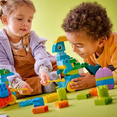 Lego Duplo Kasabası 3’ü 1 Arada Tekerlekli Dinozorlar 10451 - 7