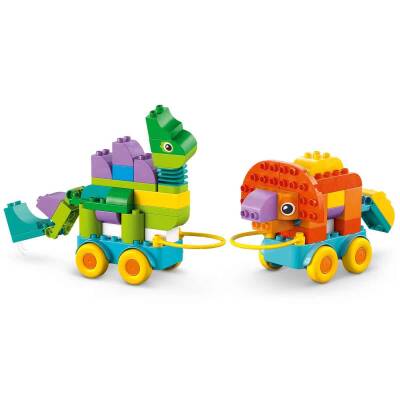 Lego Duplo Kasabası 3’ü 1 Arada Tekerlekli Dinozorlar 10451 - 9