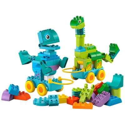 Lego Duplo Kasabası 3’ü 1 Arada Tekerlekli Dinozorlar 10451 - 3