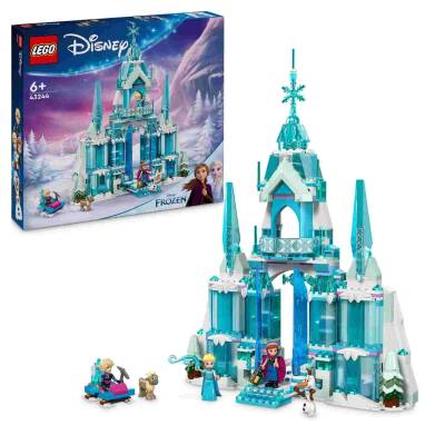 Lego Disney Karlar Ülkesi Elsa'nın Buz Sarayı Yapım Oyuncağı 43244 - 1