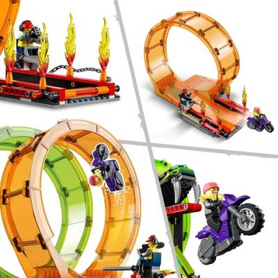 Lego Double Loop S Arena Lsc60339 - 2