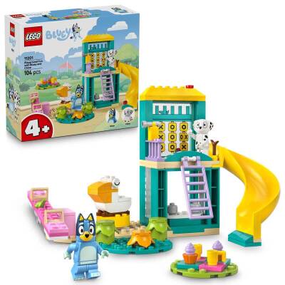 Lego Bluey Bluey ve Chloe ile Oyun Parkı Eğlencesi 11201 - 1