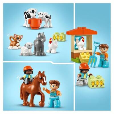 Lego Duplo Town Çiftlikte Hayvanların Bakımı 10416 - 2