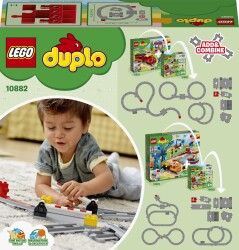 Lego Duplo Train Tracks Led10882 - 4