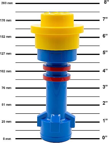 Lego El Feneri - Mavi/Kırmızı/Sarı Fl5A - 2
