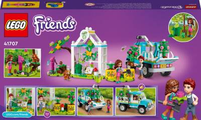 Lego Friends Ağaç Dikme Aracı 41707 - 4