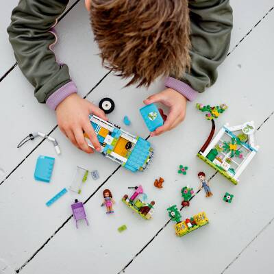 Lego Friends Ağaç Dikme Aracı 41707 - 6