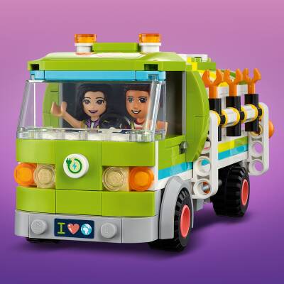 Lego Friends Recycling Truck Lgf41712 - 7