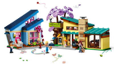 Lego Frıendsolly And Paisley'S Family Houses42620 - 2