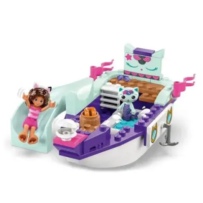 Lego Gabby's Dollhouse Gabby ve Süslü Kedi’nin Gemisi ve Spa 10786 - 2