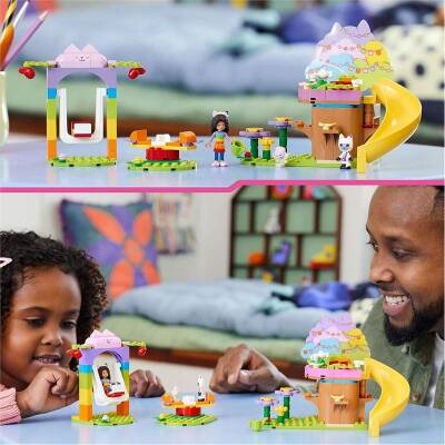 Lego Gabby's Dollhouse Peri Kedi'nin Bahçe Partisi 10787 - 4
