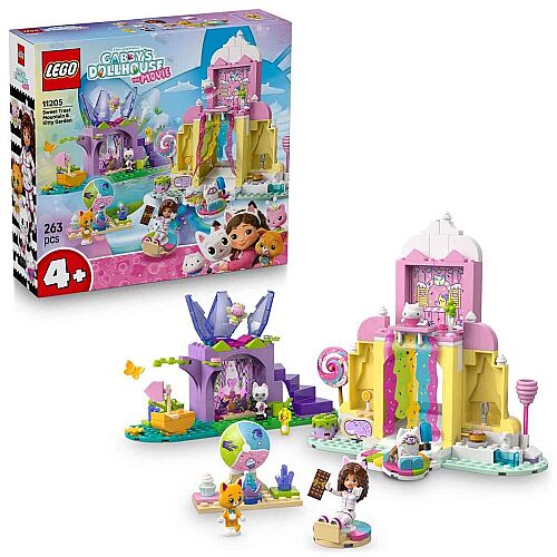 Lego Gabby’s Dollhouse Tatlı Şekerleme Dağı ve Kedi Bahçesi 11205 - 1