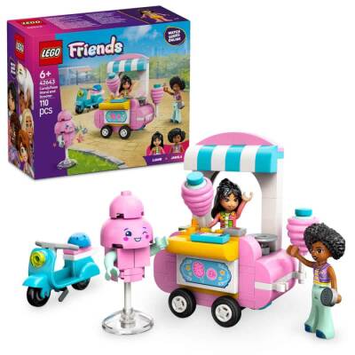 Lego Friends Pamuk Şeker Standı ve Scooter 42643 - 1