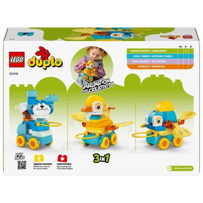 Lego Duplo Kasabası 3’ü 1 Arada Tekerlekli Hayvanlar 10448 - 9