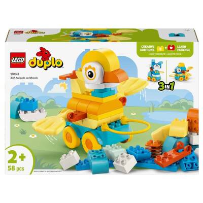 Lego Duplo Kasabası 3’ü 1 Arada Tekerlekli Hayvanlar 10448 - 4