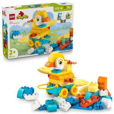 Lego Duplo Kasabası 3’ü 1 Arada Tekerlekli Hayvanlar 10448 - 1