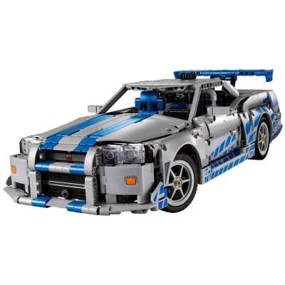 Lego Technic Daha Hızlı Daha Öfkeli Nissan Skyline GT-R 42210 - 2