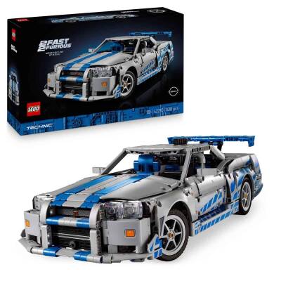 Lego Technic Daha Hızlı Daha Öfkeli Nissan Skyline GT-R 42210 - 1