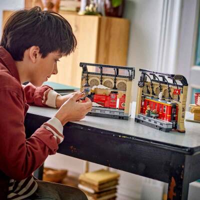 Lego Harry Potter Kitaplık Dekoru Hogwarts Ekspresi 76450 - 6