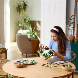 Lego Icons Fıskiyeli Bahçe 10359 - Yetişkinler için Dekoratif Bahçe Modeli Yapım Seti - 3