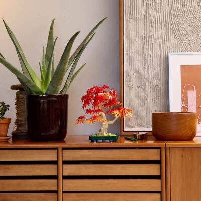 Lego Botanicals Japon Kırmızı Akçaağaç Bonsai Ağacı 10348 - 10
