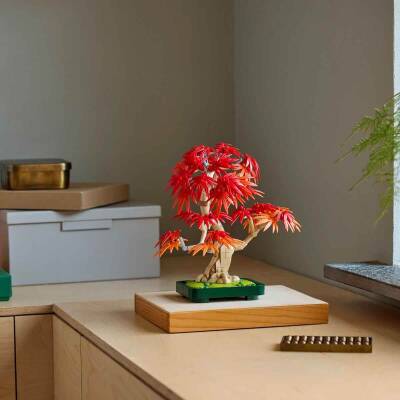 Lego Botanicals Japon Kırmızı Akçaağaç Bonsai Ağacı 10348 - 8