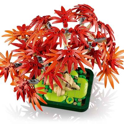 Lego Botanicals Japon Kırmızı Akçaağaç Bonsai Ağacı 10348 - 3
