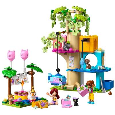 Lego Friends Kedi Doğum Günü Partisi ve Ağaç Ev 42666 - 2