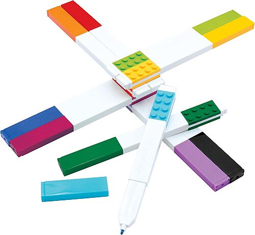 Lego Markers 10'lu Keçeli Kalem Seti 53101 - 4